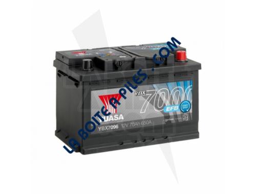 BATTERIE DEMARRAGE START STOP 12V-70AH-650A