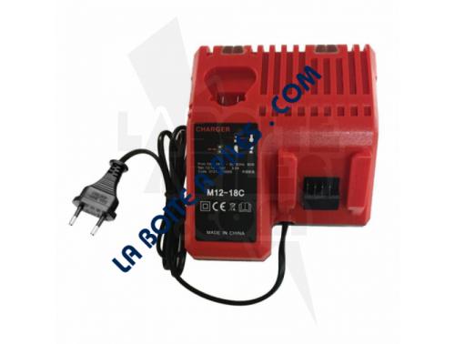 CHARGEUR ORIGINE MILWAUKEE 12V-18V LI-ION 3A