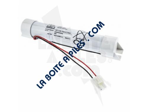 PACK ACCUS 3.6V-4.AH+CONNECTEUR 13284