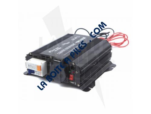 ONVERTISSEUR SINUS 12VDC/230VAC - 700W - DIFFÉRENTIEL