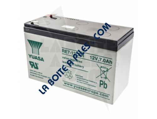 BATTERIE PLOMB AGM RE7-12L FR 12V 7AH