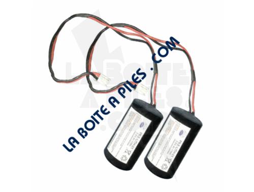 LOT DE 2 PILES LITHIUM 3.6V POUR ALARME RADIO SIRÈNE EXTÉRIEURE ALTEC ATLS SIRUS-RF / SIRYNX-RF / PILE-LITH-01