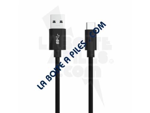 CÂBLE DE DONNEES ET DE CHARGEMENT USB DE TYPE C DE 120 CM