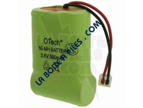 BATTERIE 3.6V 600MAH NI-MH