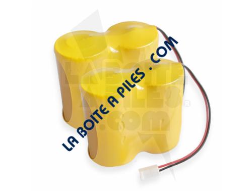 LOT DE 2 PACKS DE PILE ALCALINE 3V POUR ALARME SIRÈNE EXTÉRIEURE EATON SCANTRONIC SDR-REXT-G2 760ES-760EB / CORUN 2LR20-300 / 11839759