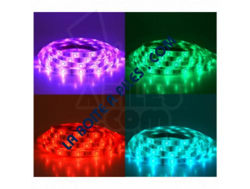 BANDEAU LED RGB 5M 30 LED/M 36W IP65 PU