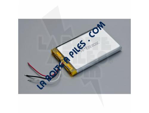 BATTERIE LITHIUM POLYMER 3.7V-1320MAH