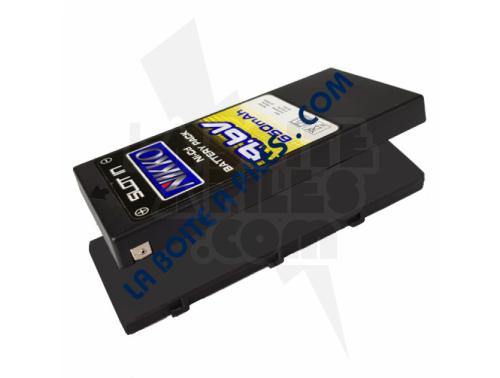 BATTERIE NIMH 9.6V / 1.8AH POUR MODÉLISME VOITURE RADIOCOMMANDÉE PACK SLOT IN NIKKO - 1265