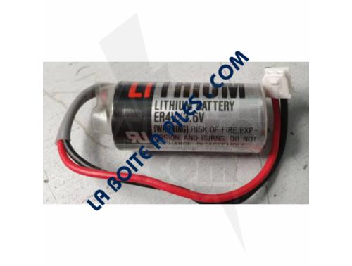 PILE LITHIUM 3.6V SORTIE CONNECTEUR