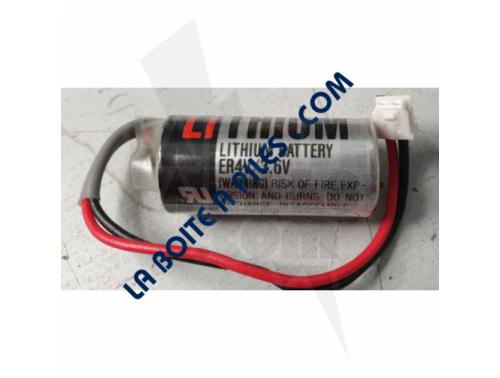 PILE LITHIUM 3.6V SORTIE CONNECTEUR