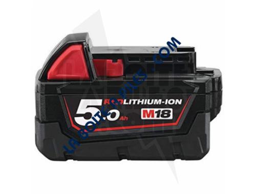 BATTERIE MILWAUKEE 18V - 5AH L-ION