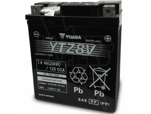 BATTERIE MOTO 12V 7.4AH