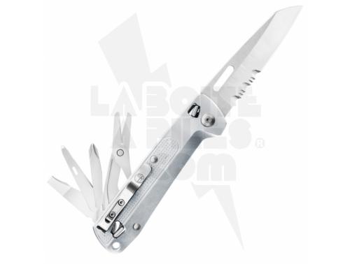 COUTEAU LEATHERMAN FREE K4X ARGENT