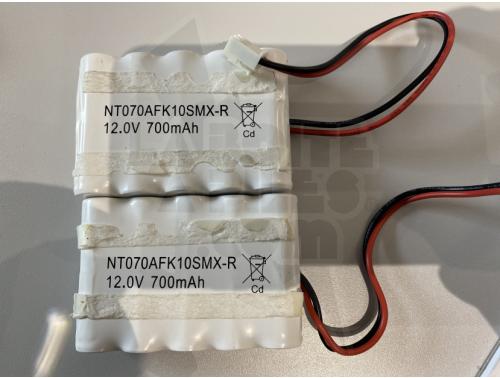 PACK 12V-700MAH NICD