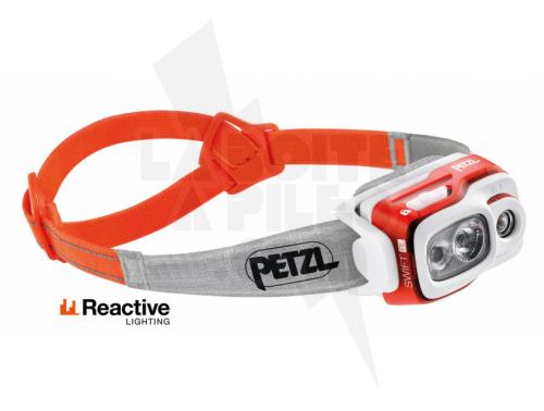 PETZL SWIFT RL ORANGE LAMPE FRONTALE MULTIFAISCEAU MIXTE