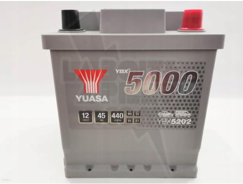 BATTERIE YUASA 12V-45AH EN 440A