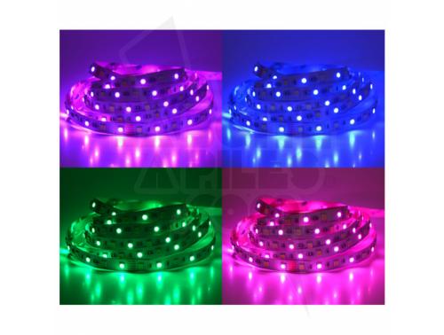 BANDEAU LED RGB + WHITE 5 M 60 LED/M 72W IP20 - 24V