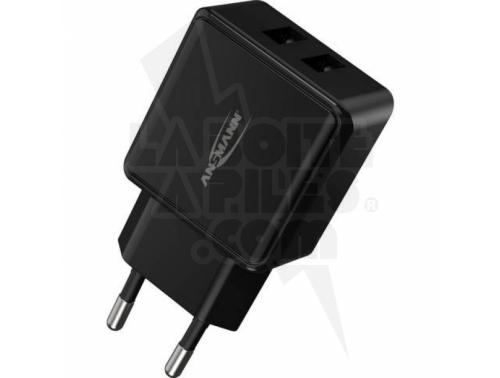 ANSMANN HOME CHARGER HC212 NOIR