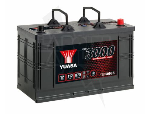 BATTERIE YUASA  12V 112AH 870A