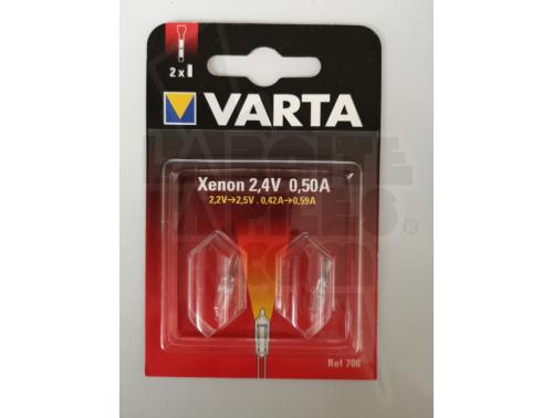 BLISTER 2 AMPOULES VARTA XENON 2.4V - 0.50 AH