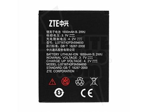 BATTERIE ORIGINE ZTE LI-ION 3.7V - 1650 MAH