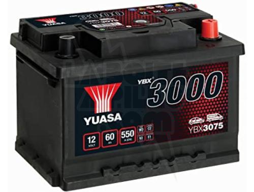 BATTERIE VOITURE YUASA YBX3075