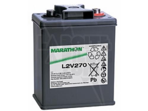 BATTERIE EXIDE MARATHON L2V270 2V 270AH