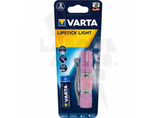 TORCHE VARTA EASYLINE LIPSTICK LED LIGHT - ROSE