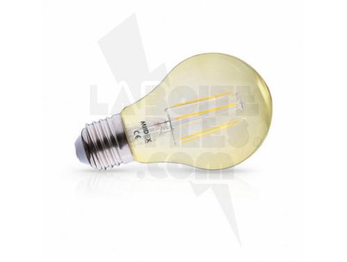 AMPOULE LED E27 BULB FILAMENT 8W 2700K GOLDEN