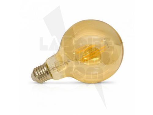 AMPOULE LED FILAMENT E27 GLB95 4W 440LM GOLD