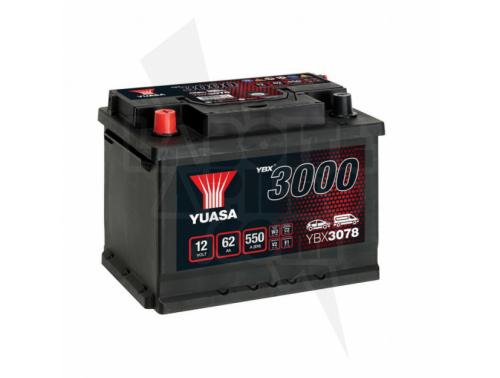 BATTERIE 12V 62AH 550A