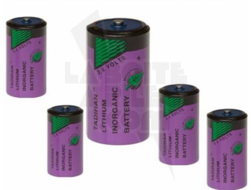 PILE LITHIUM 3.6V 7.7AH POUR ALARME CEDI