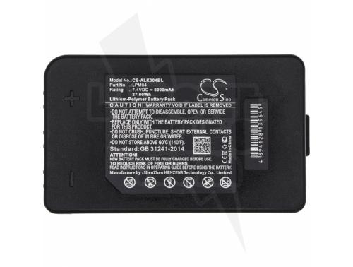 BATTERIE POUR AUTEC TYPE LPM04, 7.4V-5AH LI-POLYMÈRE