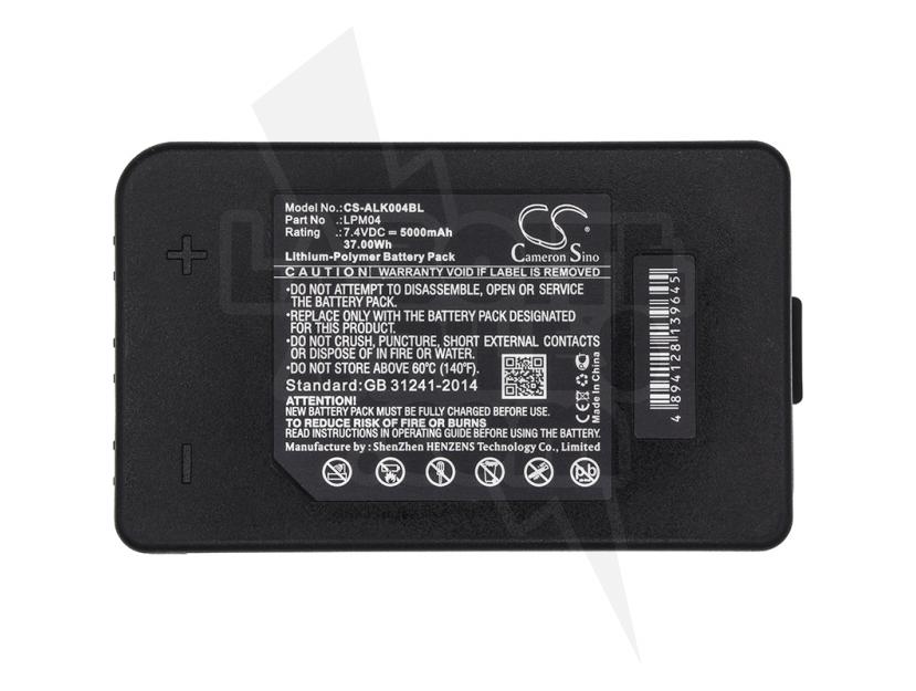 BATTERIE POUR AUTEC TYPE LPM04, 7.4V-5AH LI-POLYMÈRE img.jpg