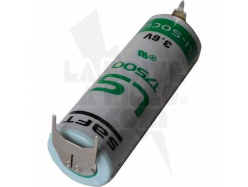 PILE LITHIUM 3.6V AVEC PICOT 2+ ET 1-