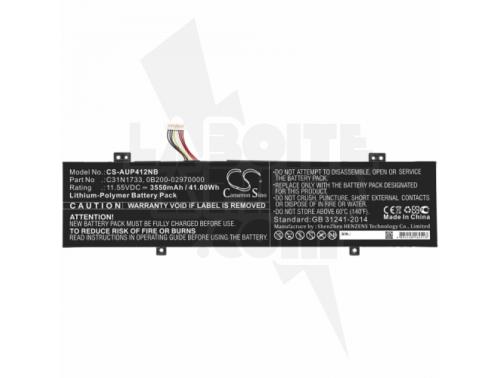 BATTERIE COMPATIBLE ASUS 11.55V - 3500MAH