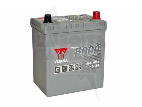 BATTERIE YUASA SILVER YBX5054 12V 40AH 360A