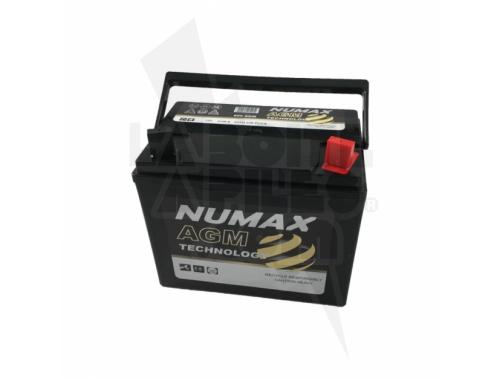 BATTERIE DE DÉMARRAGE NUMAX MOTOCULTURE U1R9 895AGM 12V 32AH / 350A + DROITE