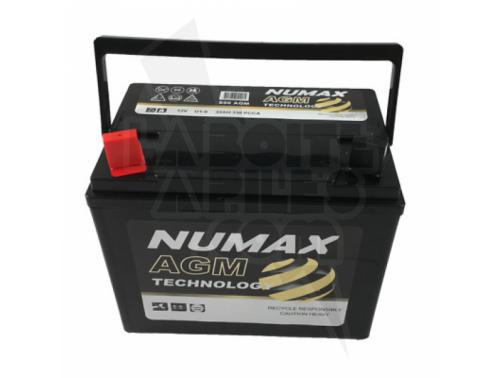 BATTERIE DE DÉMARRAGE NUMAX MOTOCULTURE U1-9 896AGM 12V 32AH / 350A + GAUCHE