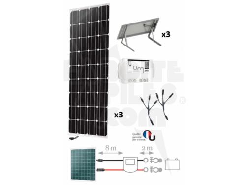 KIT SOLAIRE UNITECK - ABRIS 450W - 12V (3X150W) MPPT