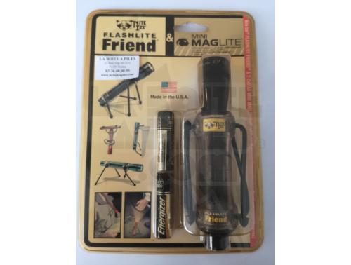 MAGLITE AA NOIRE + NITE IZE FLASLITE FRIEND