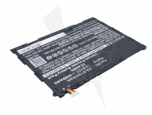 BATTERIE COMPATIBLE LI-POL 3.7V - 6000 MAH POUR TABLETTE SAMSUNG