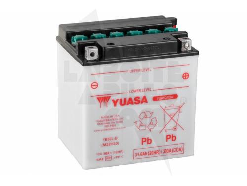 BATTERIE YUASA 12V-30AH