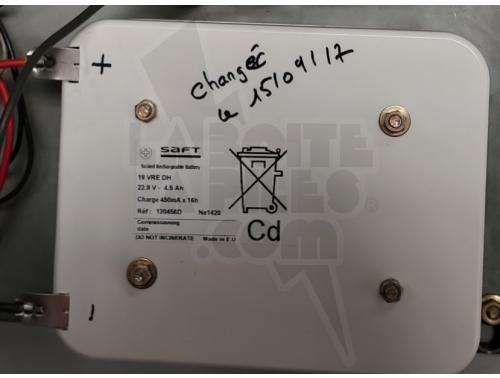 BATTERIE SAFT 22.8V - 4500MAH