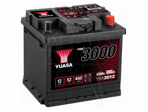 BATTERIE YUASA 12V 52AH 450A