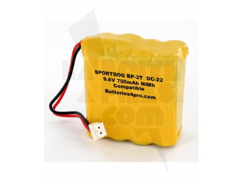 BATTERIE BP-2T 9.6V 0.700 MAH POUR SPORTDOG