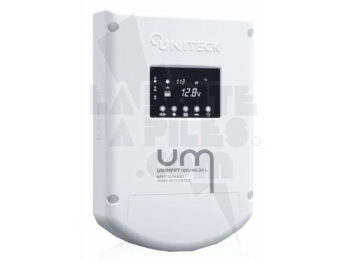 RÉGULATEUR DE CHARGE SOLAIRE MPPT - 12/24V - 40A - UNIMPPT 100/40.24L