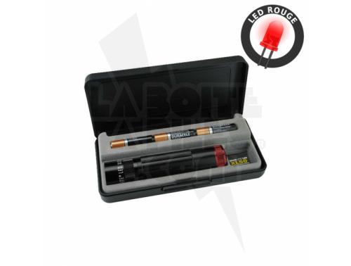 MAGLITE SPECTRUM SERIES LED ROUGE 3 PILES TYPE-AAA