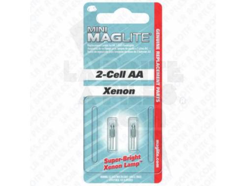 BLISTER DE 2 AMPOULES POUR MINI R6 MAGLITE