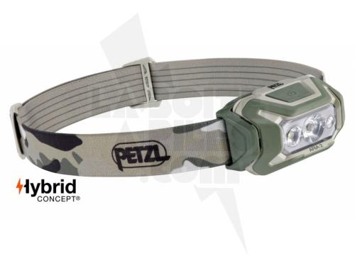 LAMPE FRONTALE PETZL ARIA 2 RGB - CAMO